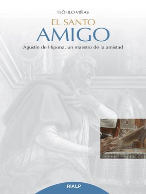 cover image of El santo amigo